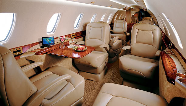 Cessna Citation X/Sovereign1 Interior