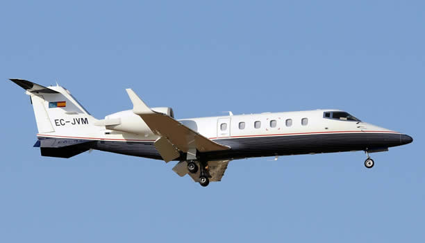 Learjet 60 Flight